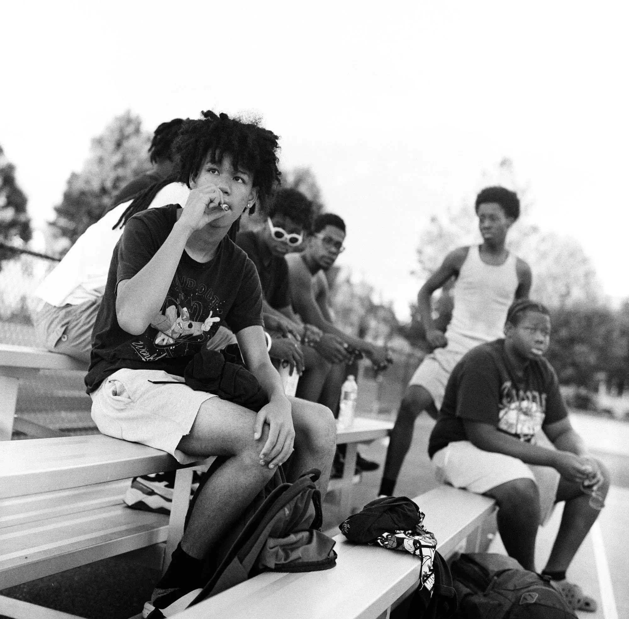 Pickup basketball game, Bridgeport CT — frame 5.