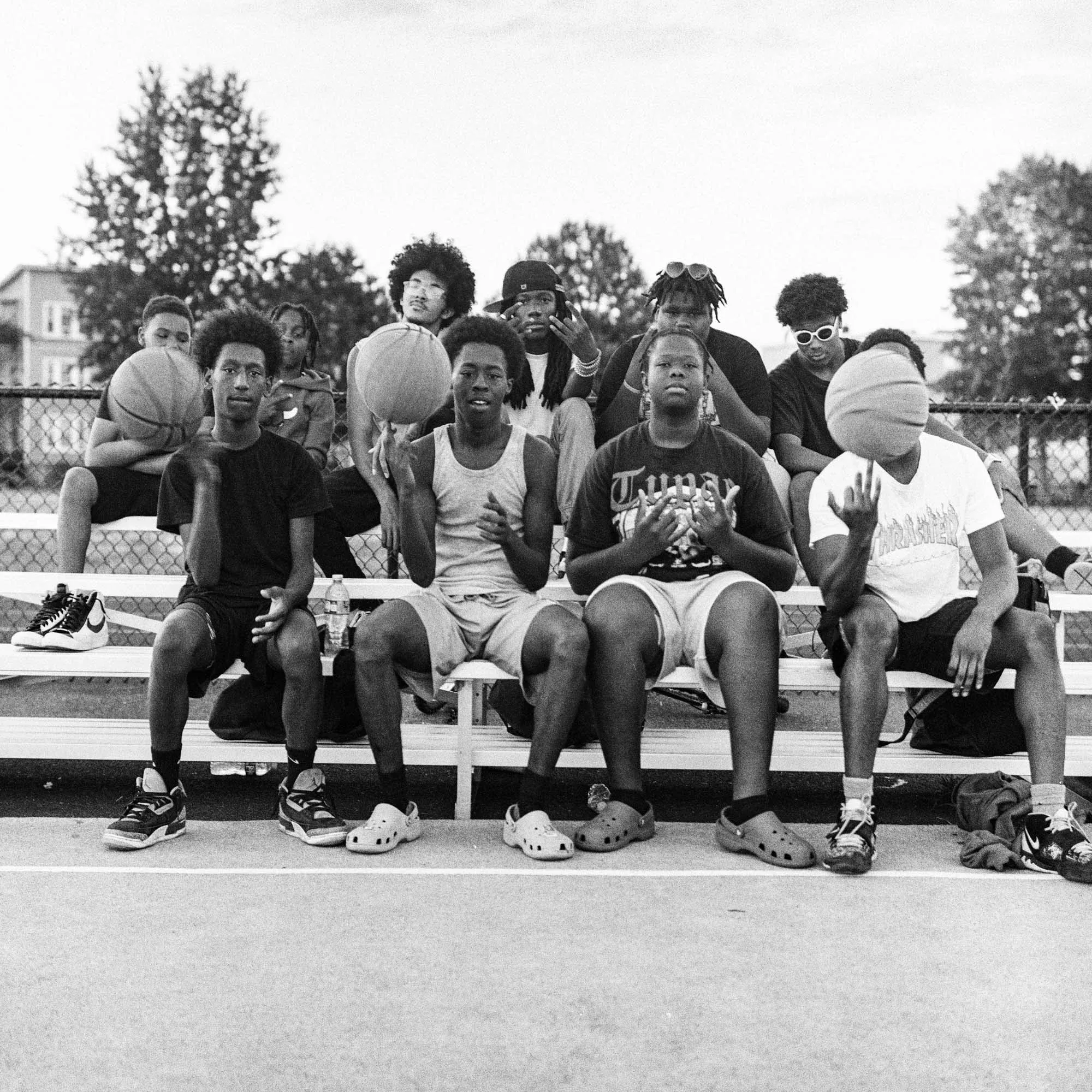 Pickup basketball game, Bridgeport CT — frame 9.