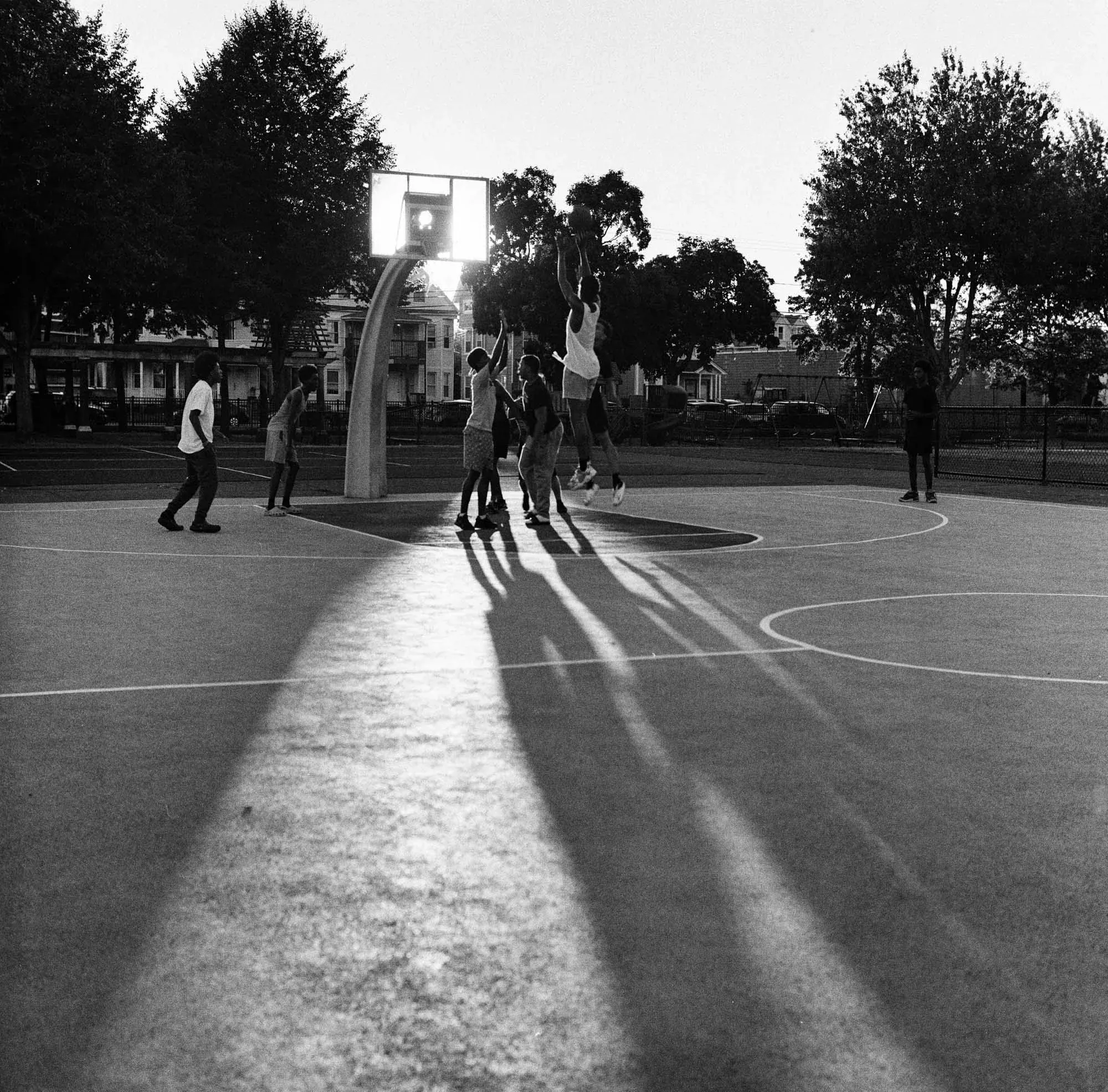 Pickup basketball game, Bridgeport CT — frame 10.
