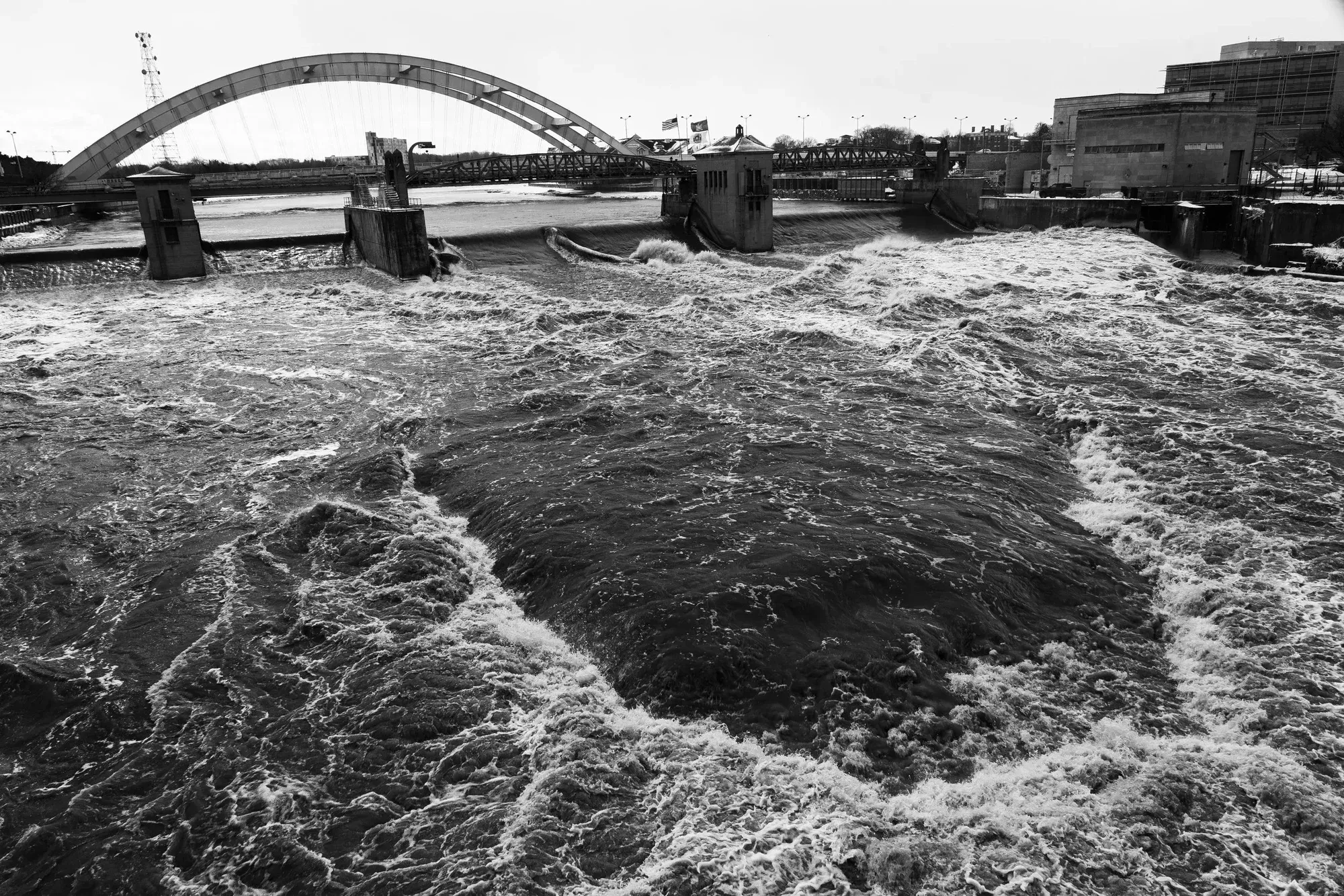 Genesee River, Rochester, NY.