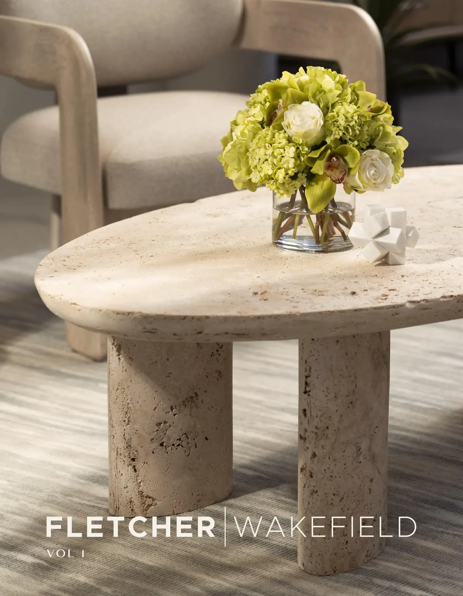 Cover page of the Fletcher Wakefield Design Studio brand book.