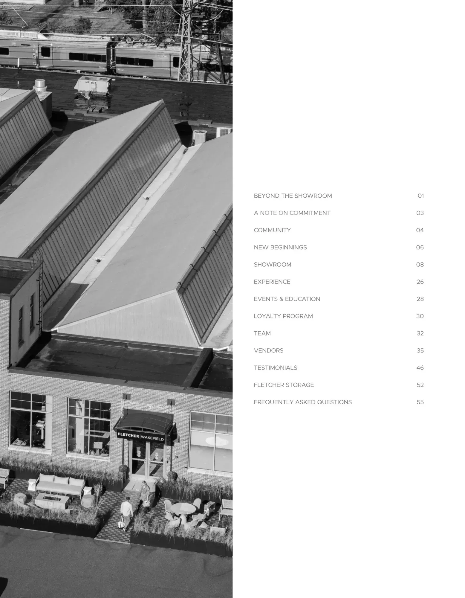 Fletcher Wakefield brand book — page 5.