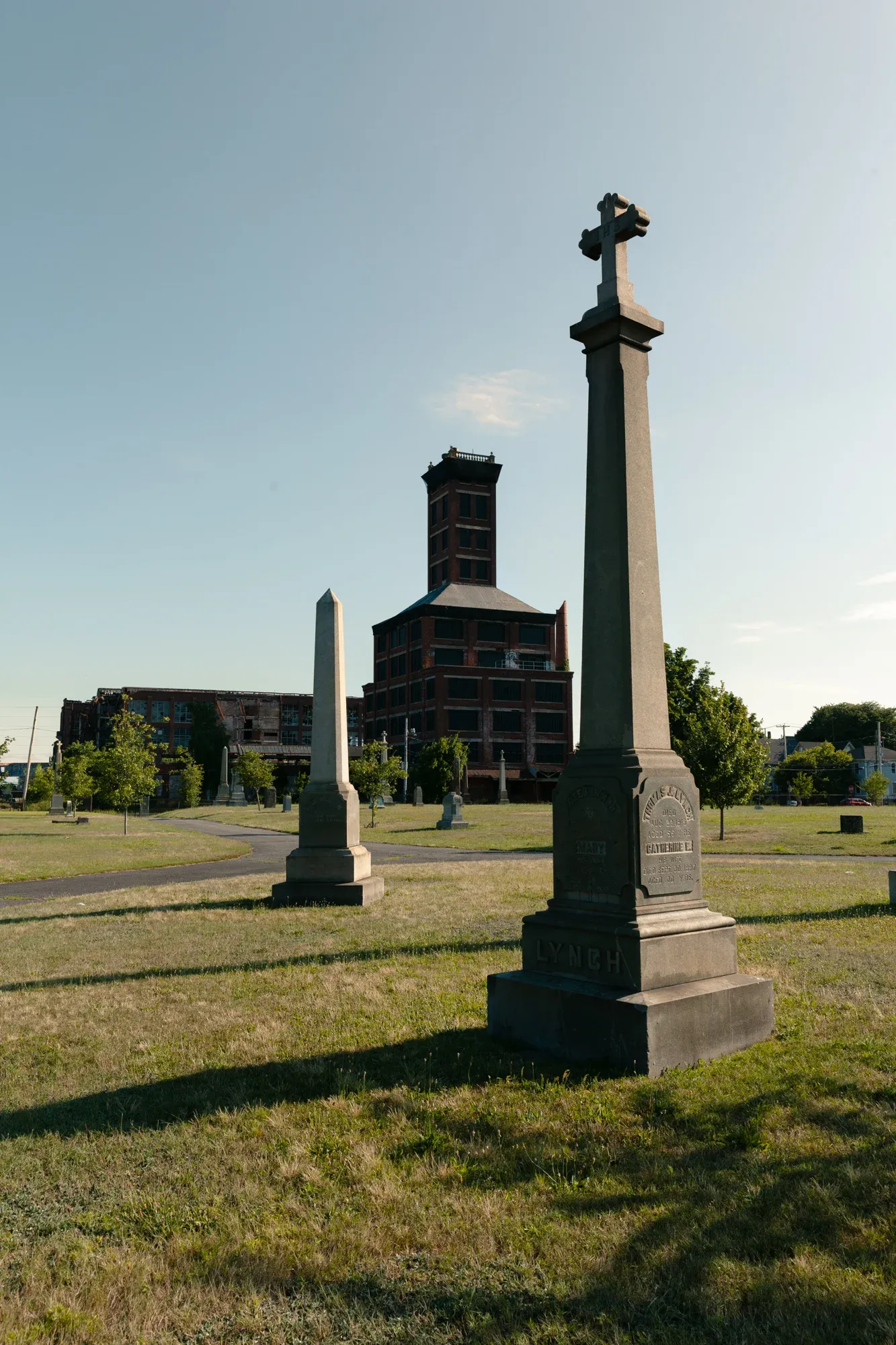 Storefront and streetscape, Bridgeport CT — frame 13.