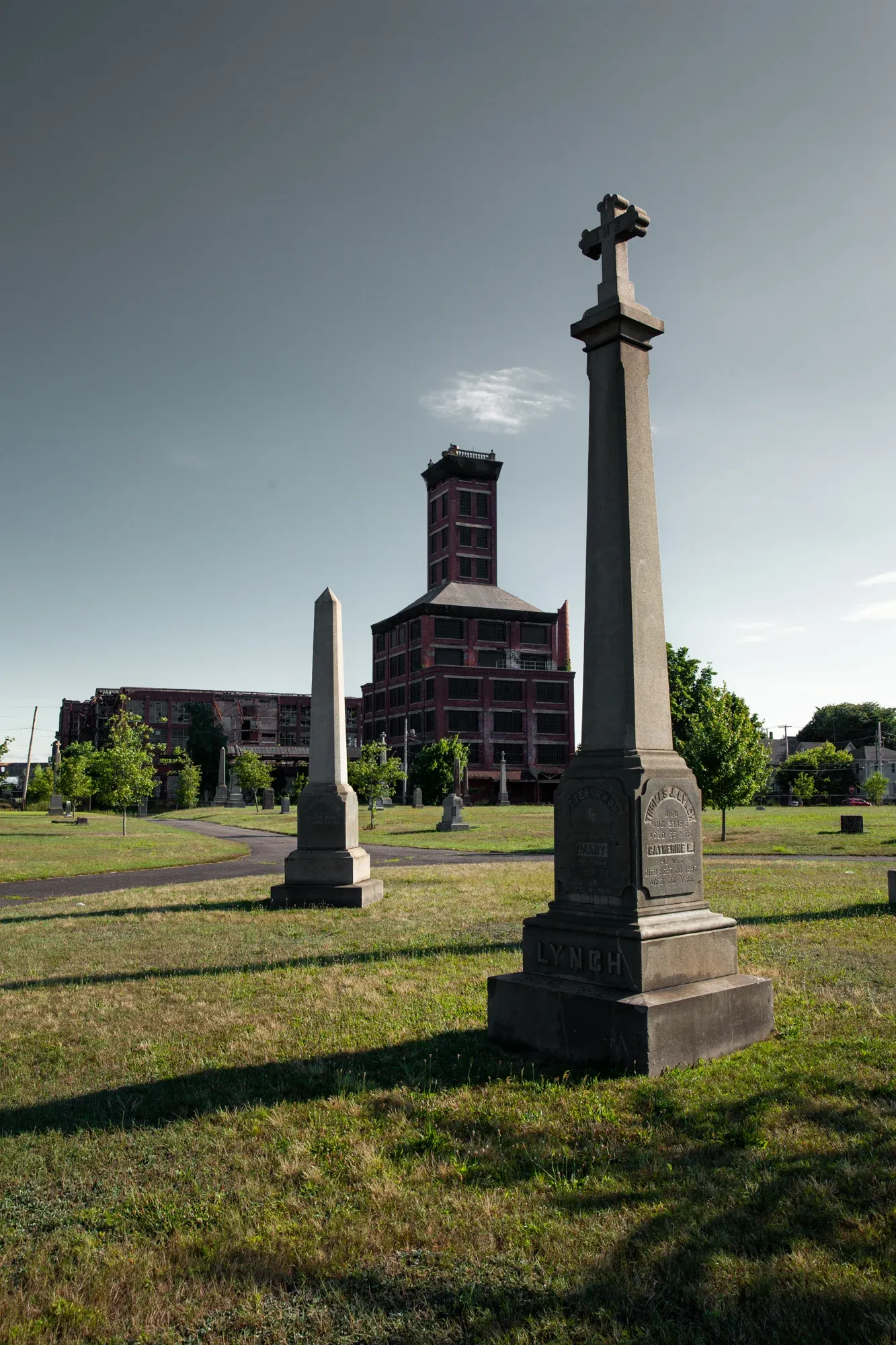 The Remington Factory before demolition, Bridgeport CT — frame 2.