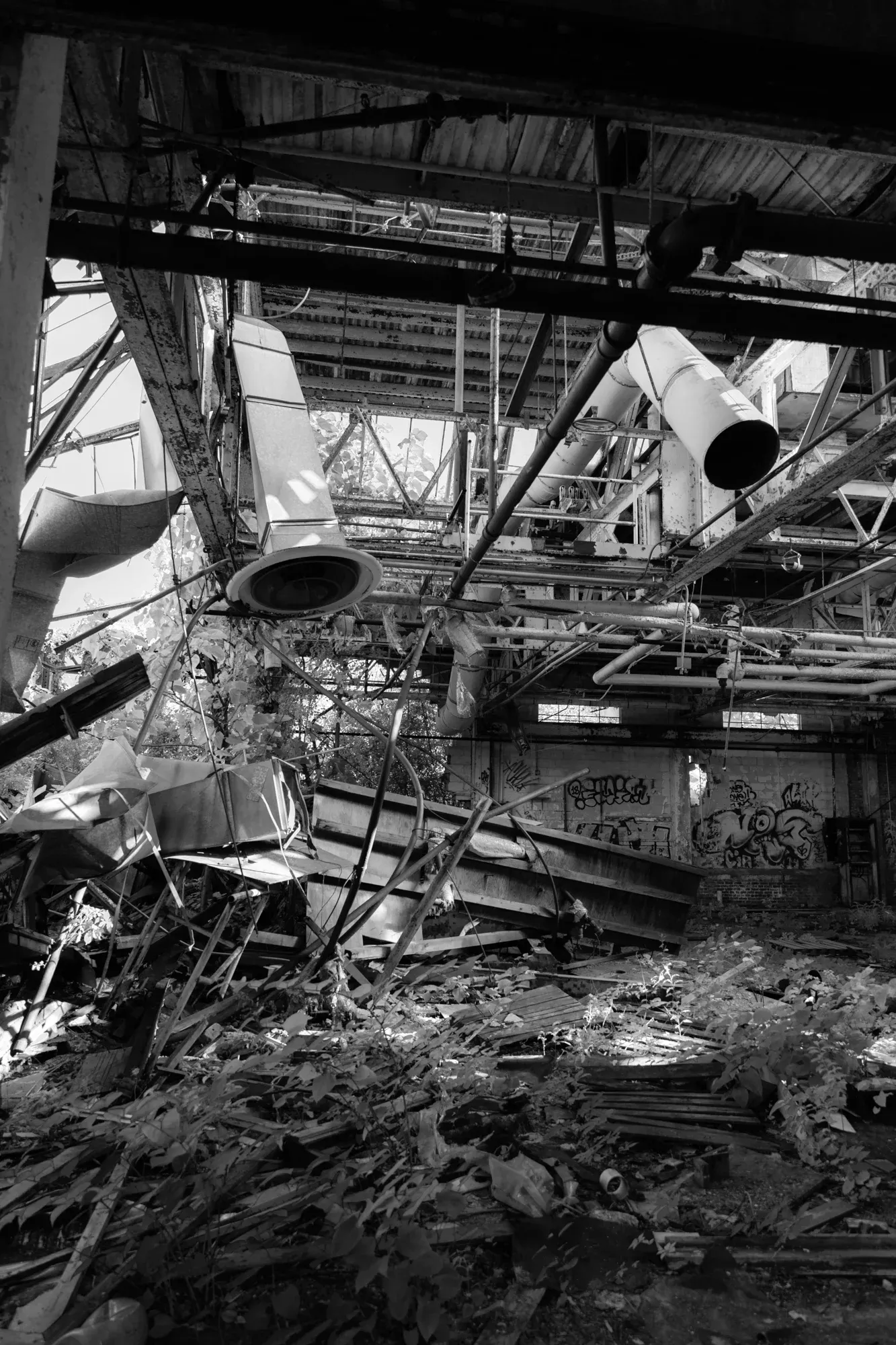 The Remington Factory before demolition, Bridgeport CT — frame 3.