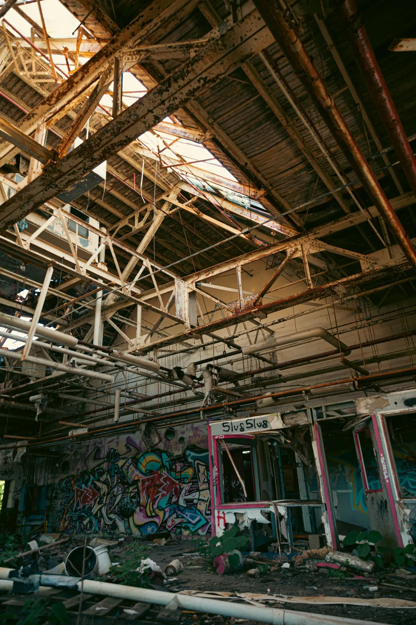 The Remington Factory before demolition, Bridgeport CT — frame 5.