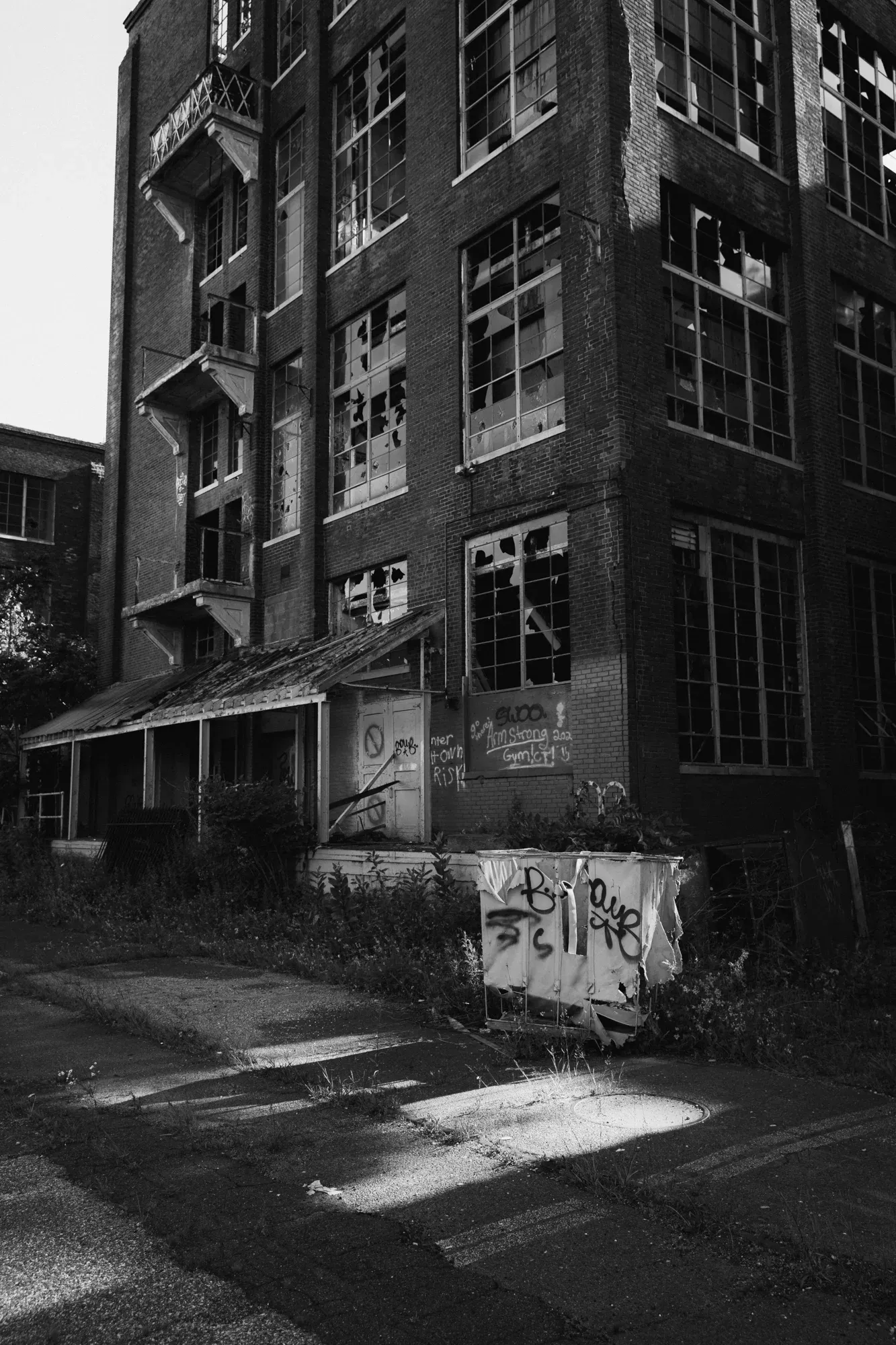 The Remington Factory before demolition, Bridgeport CT — frame 8.