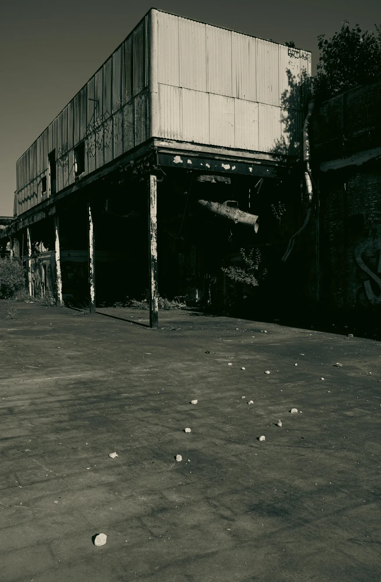 The Remington Factory before demolition, Bridgeport CT — frame 9.