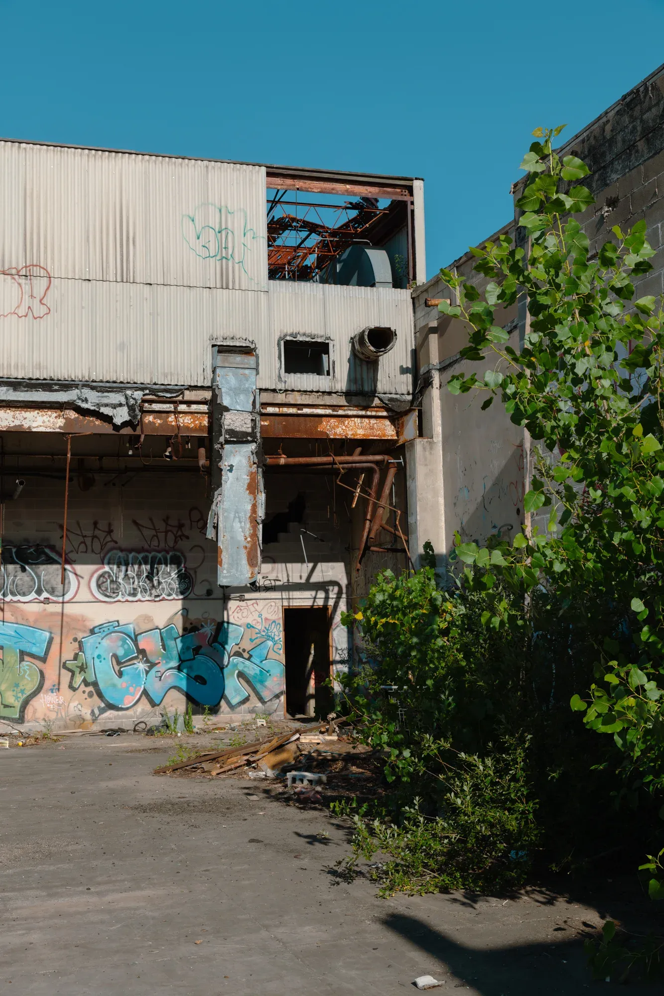 The Remington Factory before demolition, Bridgeport CT — frame 10.