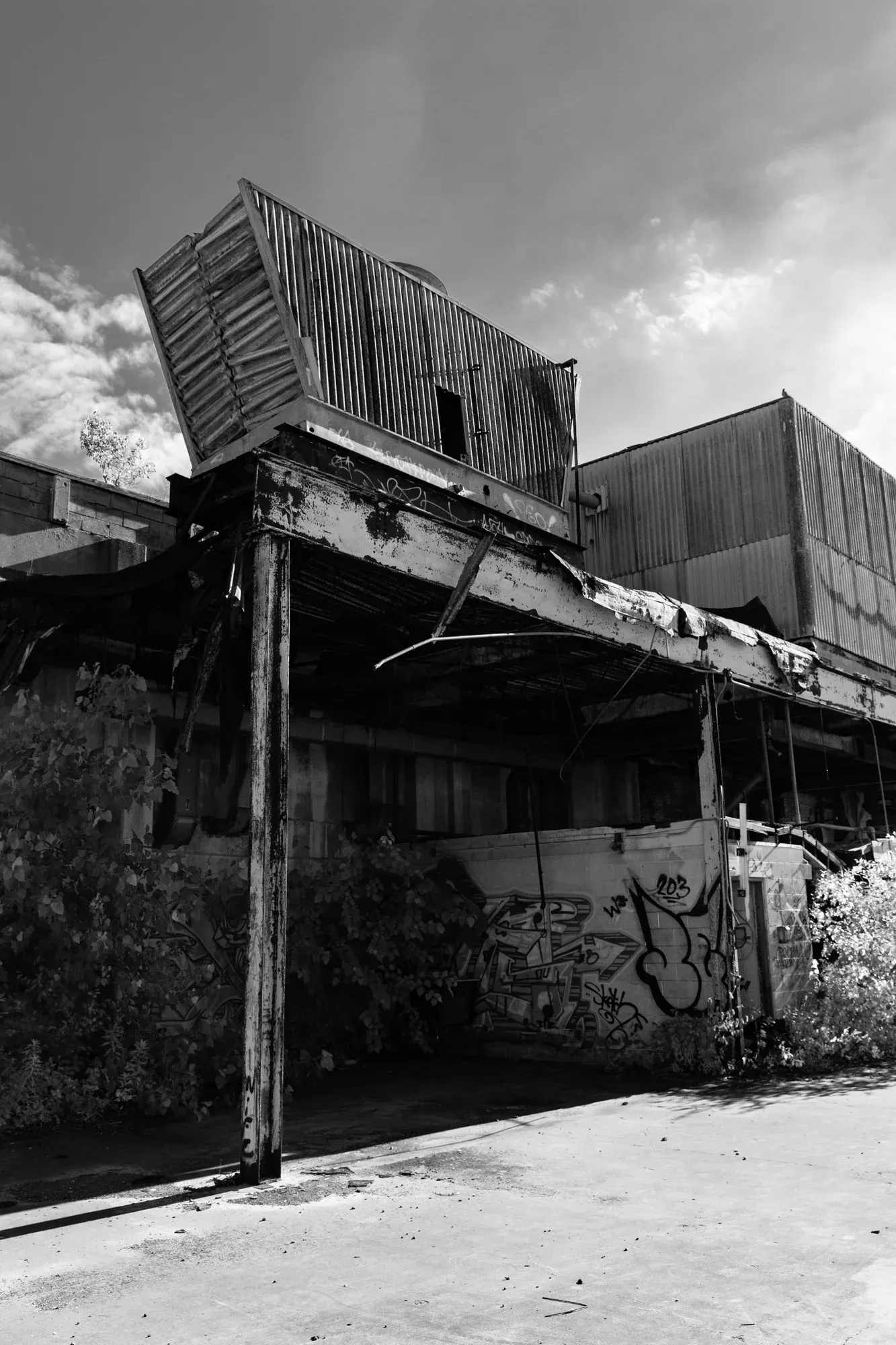 The Remington Factory before demolition, Bridgeport CT — frame 11.