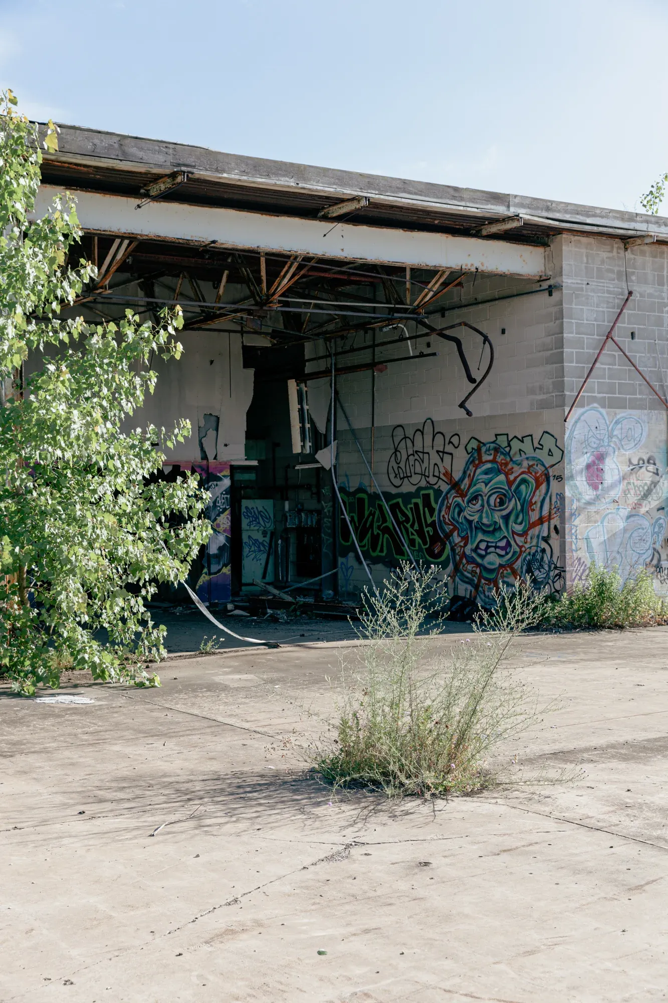 The Remington Factory before demolition, Bridgeport CT — frame 12.